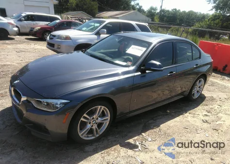 2017 BMW 340I xDrive из США, поврежденный, VIN WBA8B7G33HNU37816